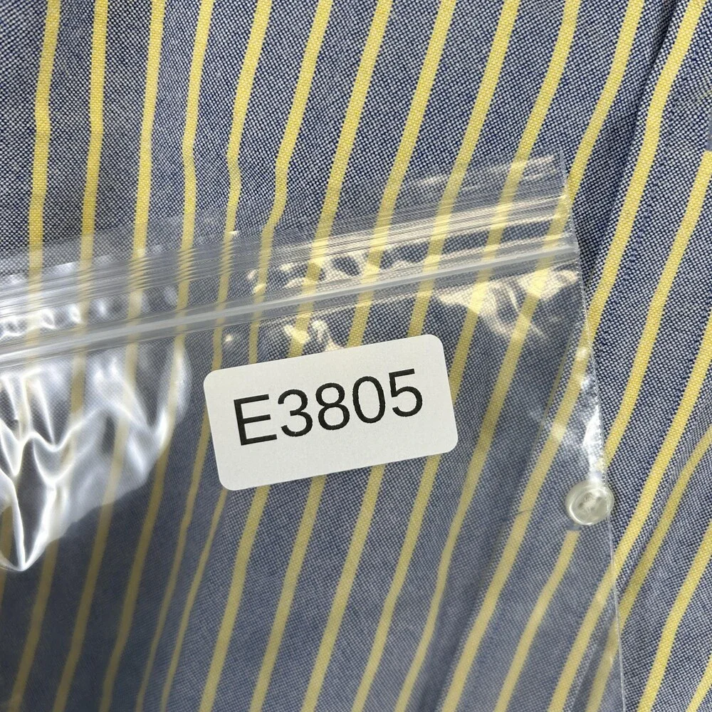 Ralph Lauren Shirt Boys 20 Stripe Button Down Long Sleeve Flesh Pony Logo Casual